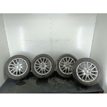 FELGI ALUMINIOWE KOMPLET 17 Z OPONAMI VW GOLF V 2.0 TDI 140KM 2.0 TDI 2007 1K0601025AN LA6R 140 3904 6.5" 