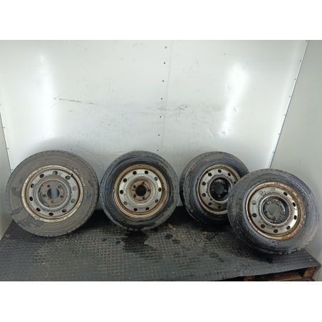 FELGI STALOWE KOMPLET 16 Z OPONAMI OPEL MOVANO A 2.5 CDTI 2005 RE616003 389 114 2198 6.0" 