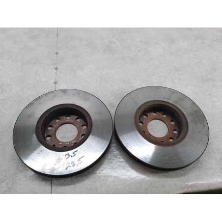 TARCZE HAMULCOWE PRZÓD AUDI A4 B6 2.0 20V 131KM 2.0 20V 2001 TRW Y7W 131 4064 