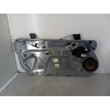 PODNOŚNIK SZYBY LEWY PRZÓD Z STELAŻEM VW POLO 9N FL IV 1.4 TDI 70KM 1.4 TDI 2007 6Q0837751   6Y2959802   6Q3837755A LA6L 70 3975 