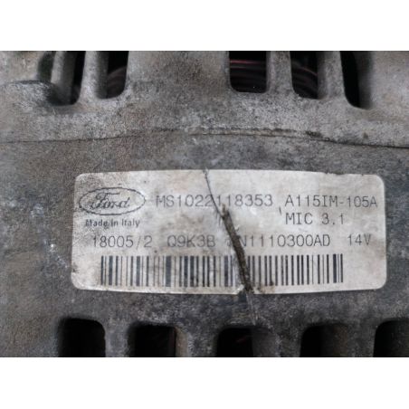 ALTERNATOR FORD FOCUS C-MAX 1.6 TI 115KM 1.6 TI-VCT 2005 A115IM-105A   23 115 3998 