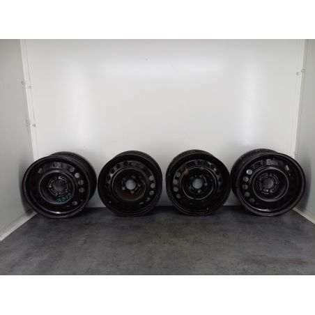 FELGI STALOWE KOMPLET 15 OPEL MERIVA A 1.7 CDTI 100KM 1.7 CDTI 2004 2150150 Z157 100 3813 6.0" 