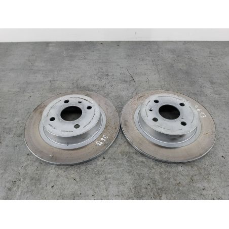 TARCZE HAMULCOWE TYŁ OPEL MERIVA A 1.6 16V 100KM 1.6 16V 2004 0986479B85  BOSCH Z163 100 3613 