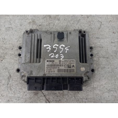 KOMPUTER, STEROWNIK PEUGEOT 207 1.4 HDI 68KM 1.4 HDI 2009 0281012523  9657699480 BOSCH EWP 68 3554 