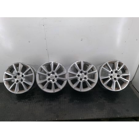 FELGI ALUMINIOWE KOMPLET 17 OPEL ASTRA H 1.7 CDTI 100KM 1.7 CDTI 2004 7JX17 Z20R 100 3916 7.0" 