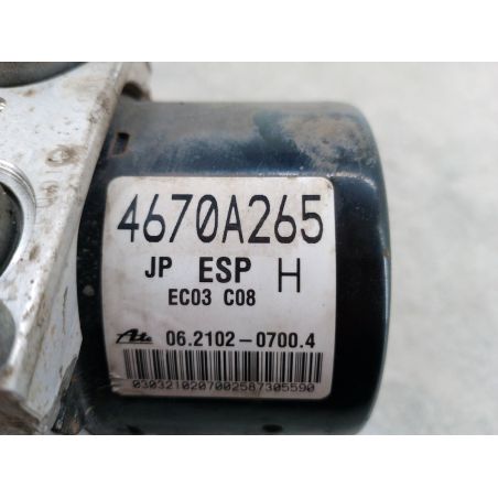 ABS PUMP MITSUBISHI LANCER IX 2.0 DID 140KM 2.0 DI-D 2007 4670A265 06.2109-5044.3 06.2102-0700.4  ATE  X42A 140 4178 
