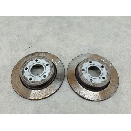 TARCZE HAMULCOWE TYŁ FORD FOCUS III 1.0 ECOBOOST 100KM 1.0 12V 2013 270MM EB 100 4154 