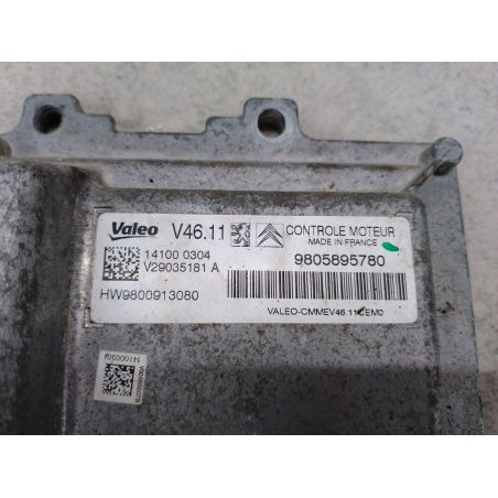 KOMPUTER, STEROWNIK CITROEN C3 II FL 1.2 VTI 82KM 1.2 VTI 2014 9805895780 HW9800913080  EWP 82 4350 