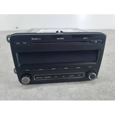 RADIO FABRYCZNE SKODA FABIA II FL 1.6 TDI 90KM 1.6 TDI 2012 5J0035161D DELPHI LF9R 90 4309 