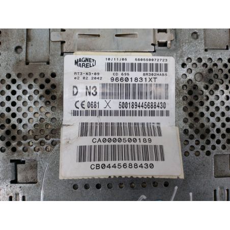 RADIO FABRYCZNE CITROEN C4 I 2.0 HDI 138KM 2.0 HDI 2005 96601831XT  MAGNETI MARELLI EZL 138 4351 