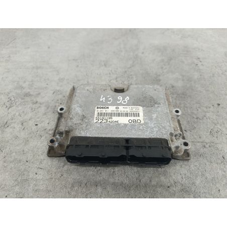 KOMPUTER, STEROWNIK FIAT DOBLO I 1.9 JTD 1.9 JTD 2004 55191195  0281011499 597 105 4398 