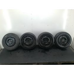 FELGI STALOWE KOMPLET 14 Z OPONAMI PEUGEOT 206 FL 1.4 i 75KM1.4 i20055,5JX14CH7542015.5"                                            