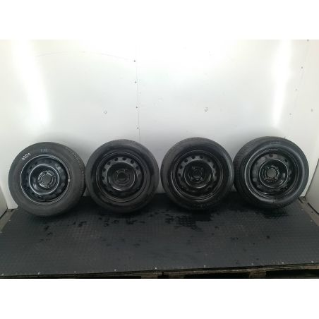 FELGI STALOWE KOMPLET 14 Z OPONAMI PEUGEOT 206 FL 1.4 i 75KM 1.4 i 2005 5,5JX14CH 75 4201 5.5" 