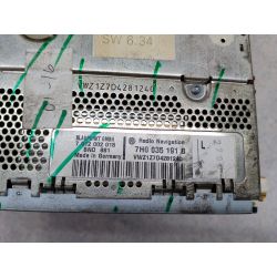 RADIO FABRYCZNE VW TOUAREG I 3.2 V6 220KM3.2 V620037H0035191BL0412204156                                            