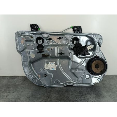 PODNOŚNIK SZYBY LEWY PRZÓD Z STELAŻEM VW POLO 9N FL IV 1.2 12V 70KM 1.2 12V 2008 6Q4837755  6Q4837401AM  3B1837015AQ  6Q2959802G P3G 70 3993 