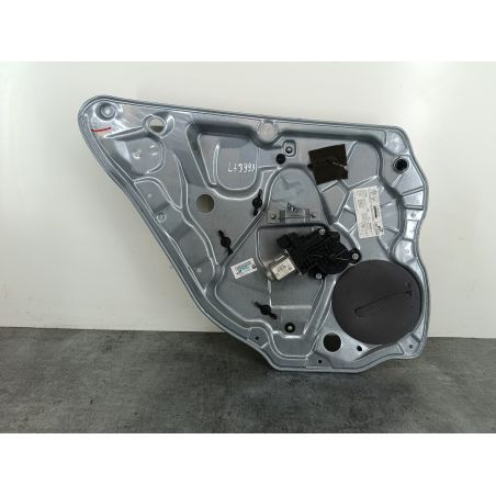 PODNOŚNIK SZYBY LEWY TYŁ Z STELAŻEM VW POLO 9N FL IV 1.2 12V 70KM 1.2 12V 2008 6Q4839401L  3B4839015AN  6Q0959811C  6Q6839755 P3G 70 3993 