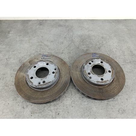 TARCZE HAMULCOWE PRZÓD MERCEDES-BENZ KLASA C W203 1.8 KOMPRESOR 143KM 1.8 16V C180 2003 0986478624 BOSCH 197 143 4204 