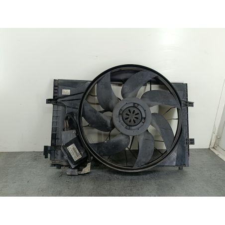 WENTYLATOR CHŁODNICY Z MODUŁEM MERCEDES-BENZ KLASA C W203 1.8 KOMPRESOR 143KM 1.8 16V C180 2003 A2035000193  885002020  885.001.965  2035000093 197 143 4204 