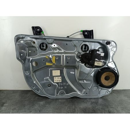 PODNOŚNIK SZYBY LEWY PRZÓD Z STELAŻEM VW POLO IV FL 1.4 16V 80KM 1.4 16V 2006 6Y2959802  440775FX  6Q0837751  6Q4837401AC  6Q4837755 LD5Q 80 