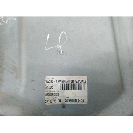 PODNOŚNIK SZYBY LEWY PRZÓD VW CADDY III 1.9 TDI 105KM 1.9 TDI 2006 1T0837755 2K1837751CN 105 4742 