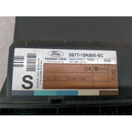 MODUŁ KOMFORTU FORD MONDEO MK3 1.8 16V 2006 3S7T-15K600-SC  W6 125 4730 