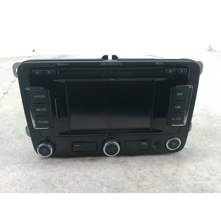 RADIO FABRYCZNE SKODA FABIA II FL 1.2 TSI 85KM 1.2 TSI 2010 3T0035191A BOSCH LF3X 85 4759 