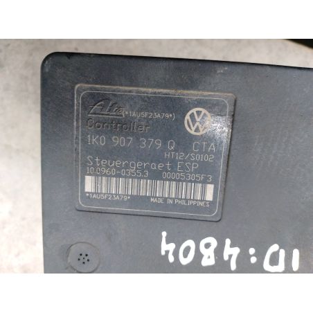 ABS PUMP SKODA OCTAVIA II 1.6 FSI 115KM 1.6 FSI 2005 1K0907379Q 1K0614517M  LF7U 115 4804 