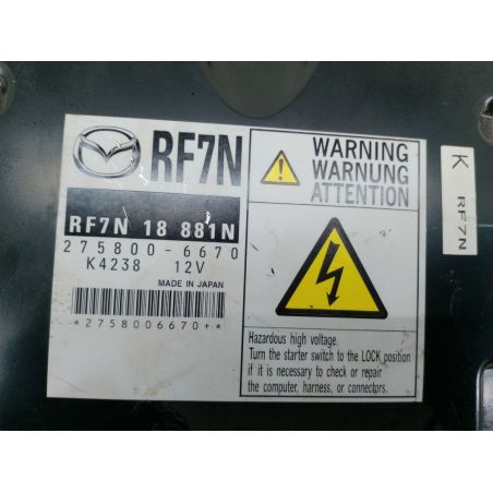 KOMPUTER, STEROWNIK MAZDA 5 I 2.0 MZR-CD 2006 275800-6670 RF7N18881N A3F 110 4913 