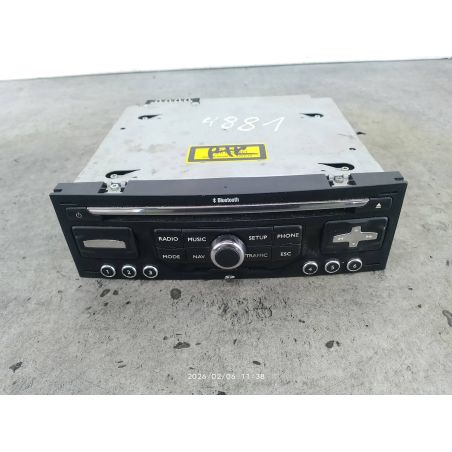 RADIO FABRYCZNE CITROEN C4 GRAND PICASSO I 1.6 HDI 109KM 1.6 HDI 2010 96661986XT KEB 109 