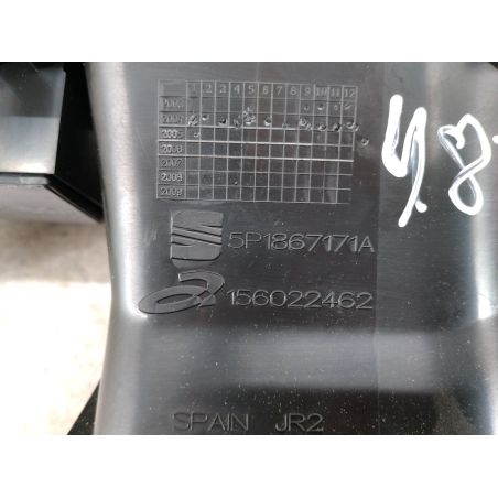 PANEL STEROWANIA SZYB I LUSTEREK SEAT ALTEA 1.6 102KM 1.6 8V 2005 5P1867171A  LS7Y 102 4883 