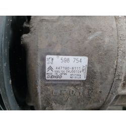 POMPA, SPRĘŻARKA KLIMATYZACJI PEUGEOT 308 I 1.6 VTi 120KM1.6 VTI2008598754 KTV1204707                                            