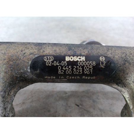 LISTWA WTRYSKOWA DIESEL OPEL MOVANO A 2.5 DTI 115KM 2.5 CDTI 2006 8200023961 0445214025  BOSCH 0389 114 4322 