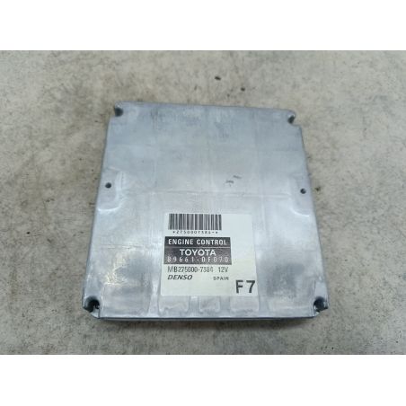 KOMPUTER, STEROWNIK TOYOTA COROLLA VERSO II 1.6 110KM 1.6 16V 2006 89661-0F070 MB275000-7384  DENSO 110 4907 