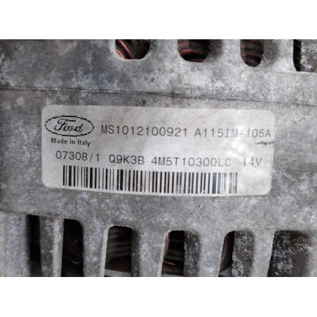 ALTERNATOR FORD FOCUS II FL 1.8 TDCI 2008 4M5T10300LC    03 115 4918 