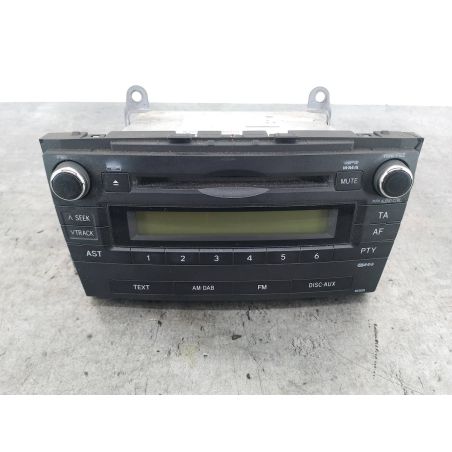 RADIO FABRYCZNE TOYOTA AVENSIS III T27 2.0 D-4D 126KM 2.0 D-4D 2009 86120-05150 TEDEKIND 1G6 126 4817 