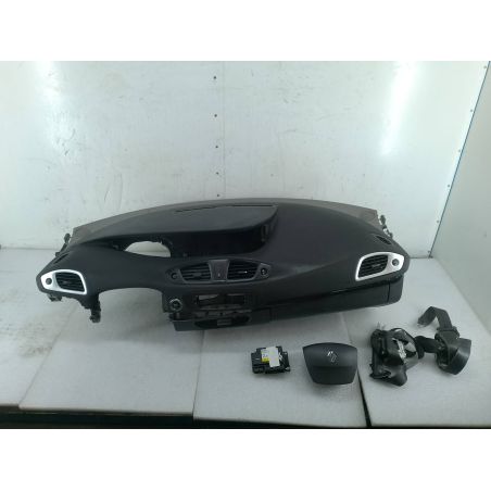 DESKA ROZDZIELCZA,KONSOLA PODUSZKI SENSOR PASY RENAULT SCENIC III FL 1.2 TCE 2013 TED69 132 4713 