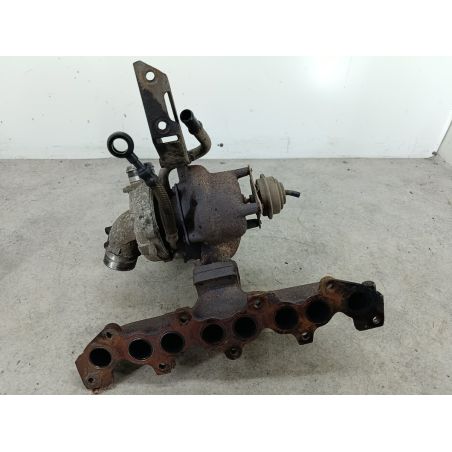 TURBINA Z KOLEKTOREM PEUGEOT 807 2.2 HDI 128KM 2.2 HDI 2004 9649588680  EYJ 128 4929 