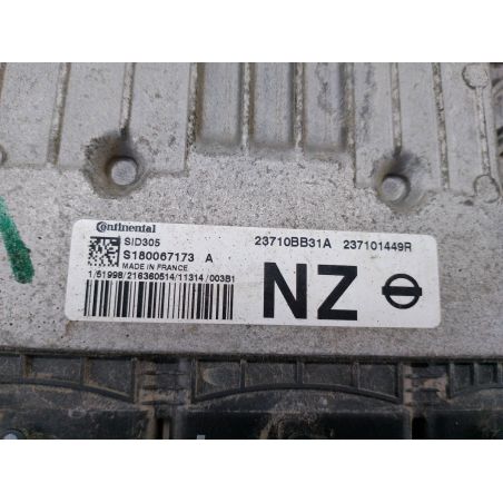 KOMPUTER, STEROWNIK NISSAN QASHQAI I 1.5 DCI 109KM 1.5 DCI 2011 S180067173A  Z11 109 5079 