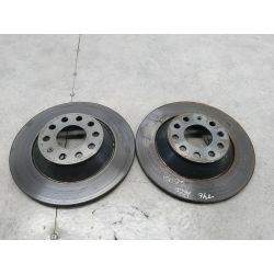 TARCZE HAMULCOWE TYŁ AUDI A6 C6 2.0 TFSI 170KM2.0 TFSI200608884321  BREMBOLZ7R1705074                                            