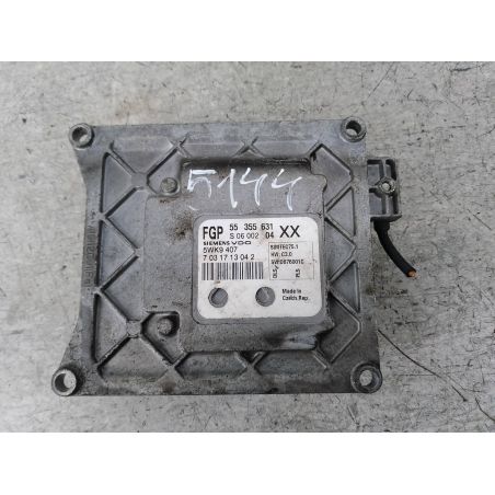 KOMPUTER, STEROWNIK OPEL VECTRA C FL 2.2 16V 155KM 2.2 16V 2005 55355631 Z20R 155 5144 