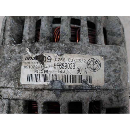 ALTERNATOR FIAT PUNTO EVO 1.4 8V 2009 51859038 296 77 5083 