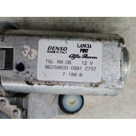 SILNICZEK WYCIERACZKI TYŁ FIAT BRAVO II 1.9 JTD 120KM 1.9 JTD 2007 MS259600-0991 MS259924-0570 DENSO 620 120 5213 