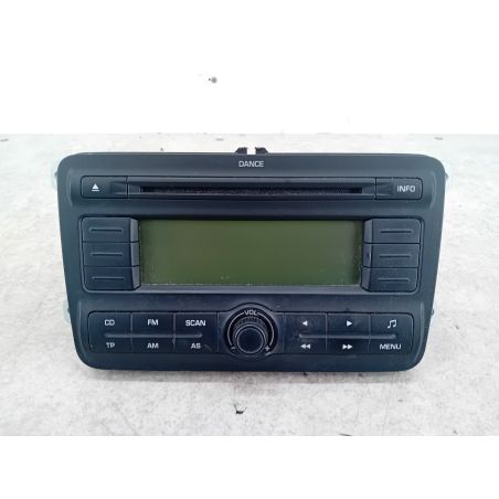 RADIO FABRYCZNE SKODA FABIA II 1.4 16V 85KM 1.4 16V 2008 5J0035161A LF8H 85 5192 