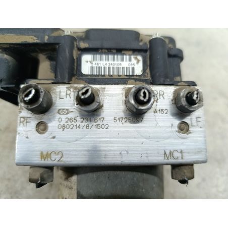 POMPA ABS CITROEN JUMPER II 2.2 HDI 100KM 2.2 HDI 2008 51725097 0265231617 0265800461  BOSCH 249/EWP 100 5397 