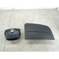 ZESTAW PODUSZEK AIRBAG SKODA FABIA II 1.2 HTP 12V 70KM1.2 HTP20105J0880201H 5J1880202DLF8J705417                                            