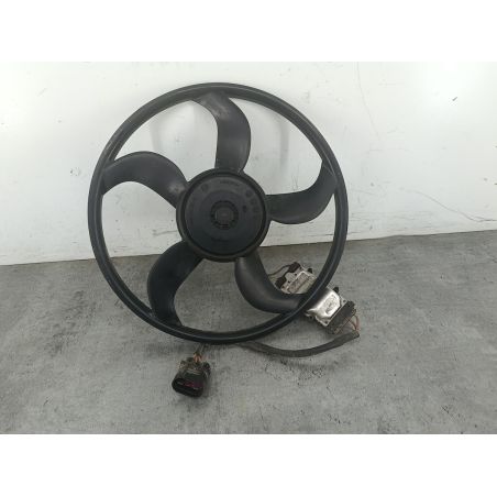 WENTYLATOR CHŁODNICY Z MODUŁEM VW CADDY III FL 1.6 TDI 75KM 1.6 TDI 2011 3136613363  1137328616 BOSCH LA7W 75 5419 