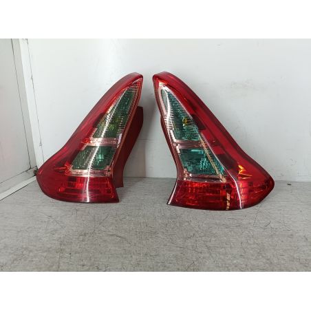 LAMPY TYŁ KOMPLET CITROEN C4 I 1.6 HDI 110KM 1.6 HDI 2005 9646801777   9646801677 EKQ 110 5216 