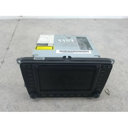 RADIO FABRYCZNE SKODA OCTAVIA II 1.9 TDI 105KM 1.9 TDI 2005 1Z0035194A 7612002037  BLAUPUNKT LF7T 105 5187 