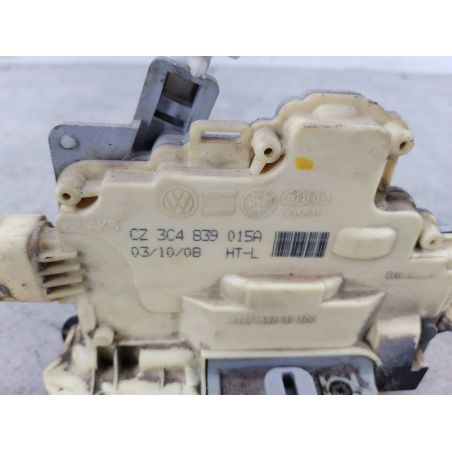 ZAMEK DRZWI LEWY TYŁ VW PASSAT B6 2.0 TDI 140KM 2.0 TDI 2006 3C4839015A LC8Z 140 5133 