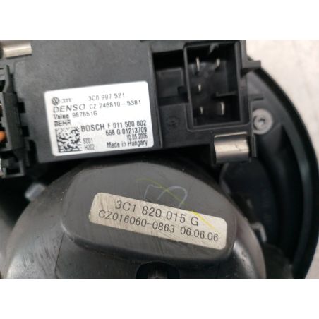 WENTYLATOR NAWIEWU, DMUCHAWA VW PASSAT B6 2.0 TDI 140KM 2.0 TDI 2006 3C1820015G 3C0907521 246810-5381 987651G F011500002  DENSO BOSCH VALEO LC8Z 140 5133 